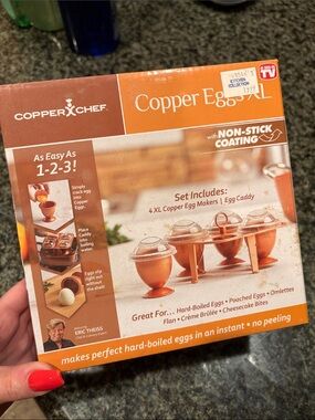 Copper Chef Copper Egg XL Non-Stick Egg Makers